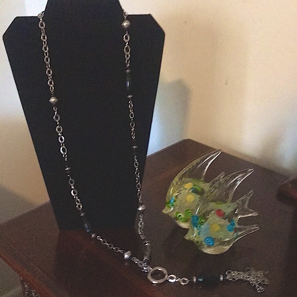 Long “Y” Necklace, converts to much longer/swanky!